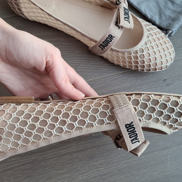 Dior Miss J'adior mesh flats - Picture 9 of 11